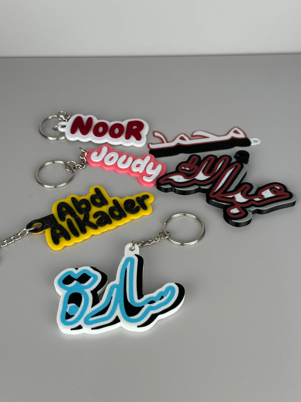 ميداليات الاسامي